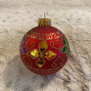 Pier 1 glass ornament